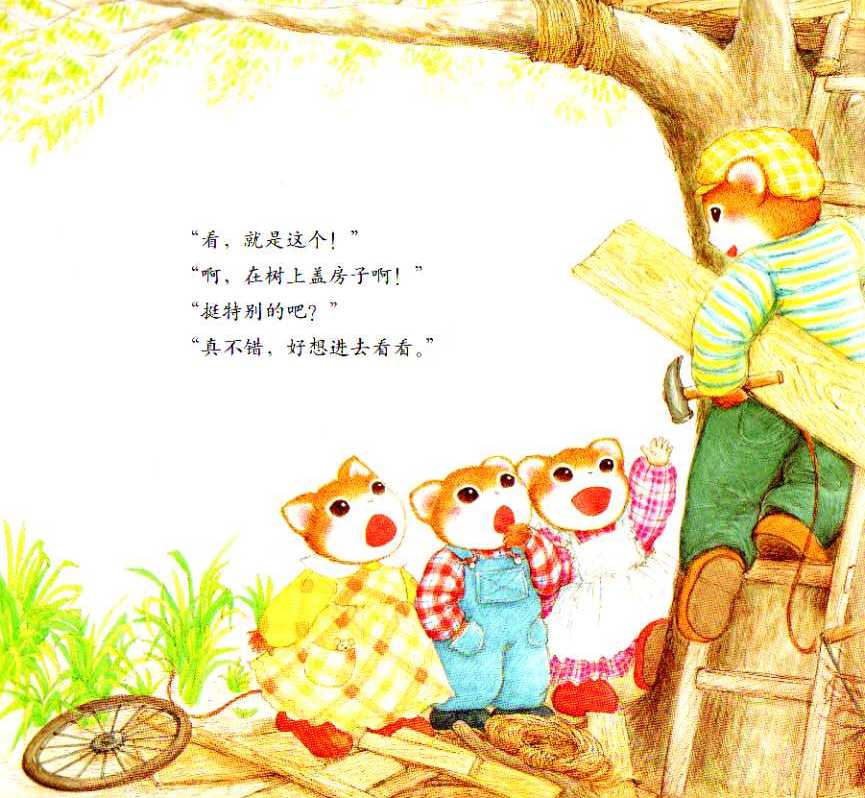提姆与莎兰的小木屋 (04),绘本,绘本故事,绘本阅读,故事书,童书,图画书,课外阅读